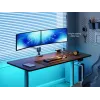 Equip Soporte de mesa para doble monitor de alta capacidad de 17 a 35 pulgadas, Blanco