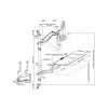 Equip Estación de trabajo de pared para un monitor de 17 a 32 pulgadas