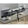 Equip Soporte de mesa con brazo articulado para triple monitor de 17 a 32 pulgadas Abrazadera/Pasacables de mesa 21 kg