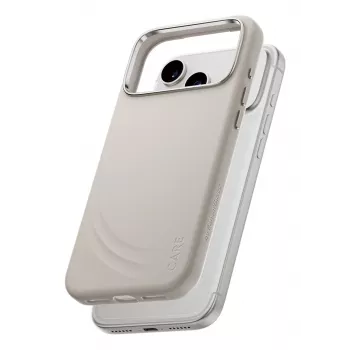 Funda PanzerGlass CARE by ® Feature FLOW Case Vanilla con MagSafe iPhone 17 Pro Max
