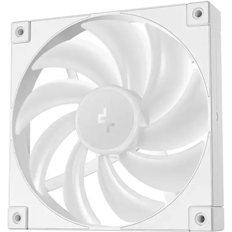 Ventilador de refrigeración DeepCool FD14 ARGB Blanco 140mm 3en1 — 140 mm, ARGB, blanco, pack de 3