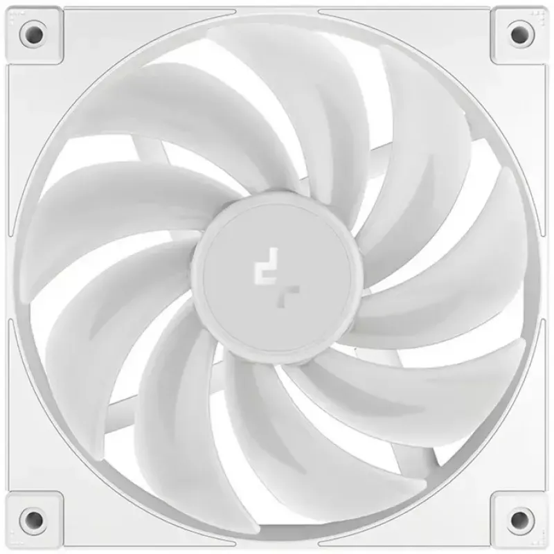 Ventilador de refrigeración DeepCool FD14 ARGB Blanco 140mm 3en1 — 140 mm, ARGB, blanco, pack de 3