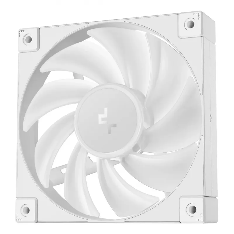 DeepCool FD12 ARGB R-FD12-WHAPN1-G ventilador para caja de PC, 120 mm (120x120x25), blanco