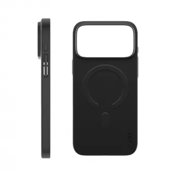 Funda para móvil PanzerGlass CARE™ SL1M Case negra con MagSafe para iPhone 17 Pro Max