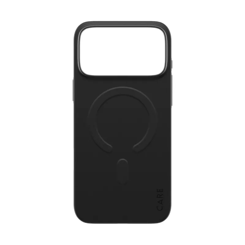 Funda para móvil PanzerGlass CARE™ SL1M Case negra con MagSafe para iPhone 17 Pro Max
