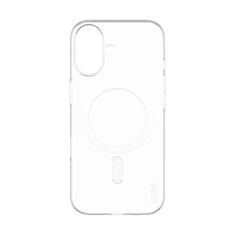 Funda protectora PanzerGlass CARE™ SL1M transparente con MagSafe para iPhone 17