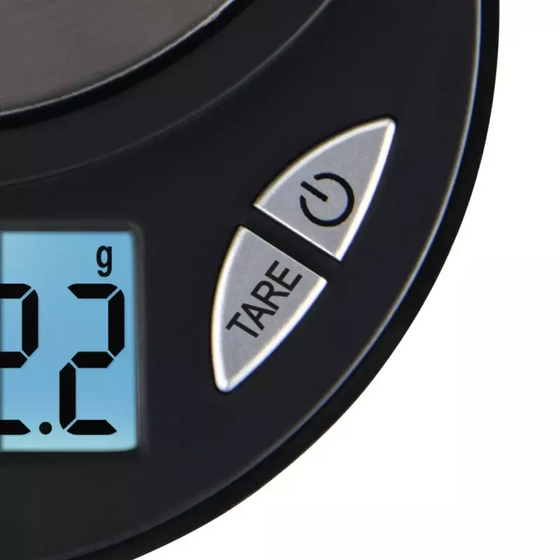 Xavax Jewel 00095318 báscula de cocina electrónica, de encimera, ovalada, negra