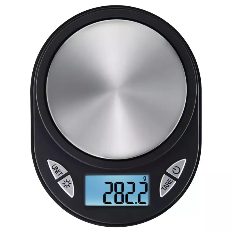Xavax Jewel 00095318 báscula de cocina electrónica, de encimera, ovalada, negra