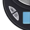 Xavax Jewel 00095318 báscula de cocina electrónica, de encimera, ovalada, negra