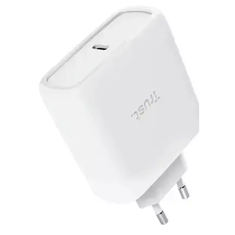 Cargador Trust Maxo 65W USB-C GaN cargador interior AC portátil smartphone tablet