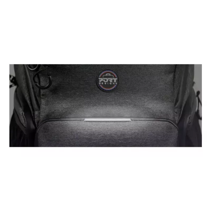 Port Designs Montreal 170401 mochila para portátil de 15,6-16 pulgadas (39,6-40,6 cm), 24 l, antirrobo, bolsillo RFID, poliéster, negra