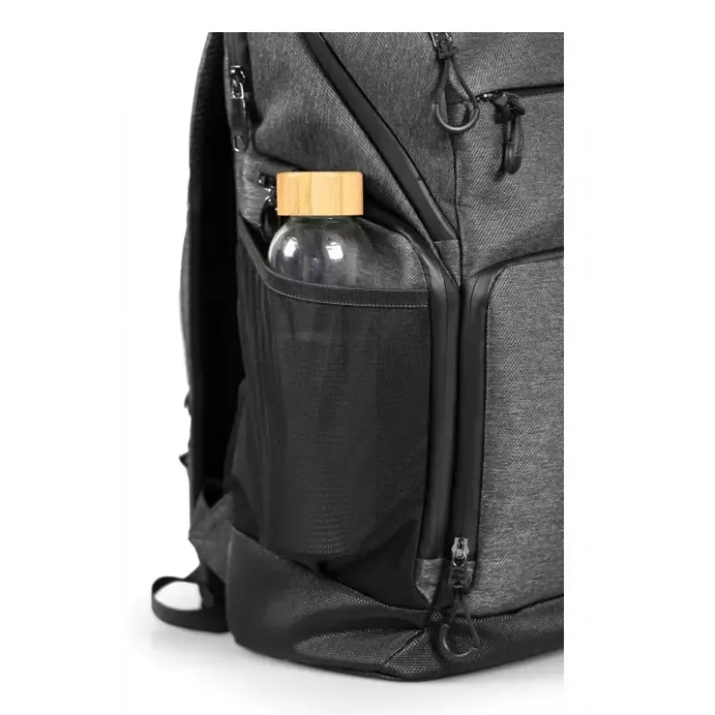 Port Designs Montreal 170401 mochila para portátil de 15,6-16 pulgadas (39,6-40,6 cm), 24 l, antirrobo, bolsillo RFID, poliéster, negra