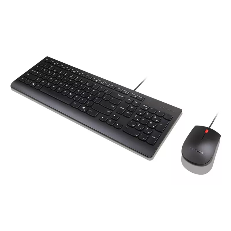 Lenovo 4X31R64400 teclado ratón incluido universal USB US English negro
