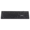 Teclado Manhattan USB con cable, negro, teclas de tamaño completo, cable 1,5 m, conector USB-A, Plug and Play, tres años de garantía