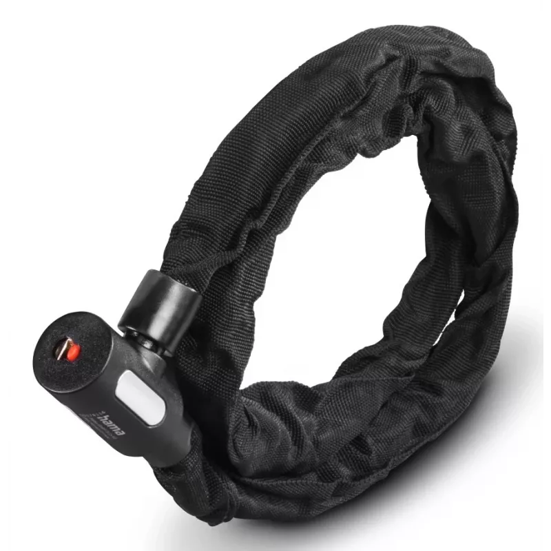 Candado de bicicleta Hama 00178138 Negro 1200 mm candado de cadena