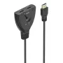 Conmutador HDMI 4K 2x1 Hama, 2x conector hembra HDMI - 1x conector macho HDMI