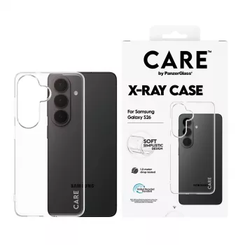 Funda protectora PanzerGlass CARE X-Ray para Samsung Galaxy S26 (CR78132)