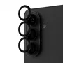 Protector de cámara PanzerGlass Hoops Negro para Samsung Galaxy S26 / S26+ — Vidrio templado y silicona, resistente a arañazos y golpes