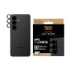 Protector de cámara PanzerGlass Hoops Negro para Samsung Galaxy S26 / S26+ — Vidrio templado y silicona, resistente a arañazos y golpes