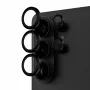 Protector de objetivo de cámara PanzerGlass Hoops para Samsung Galaxy S26 Ultra — Vidrio templado, silicona, Negro
