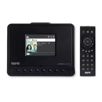 Radio por internet Telestar IMPERIAL DABMAN i410 BT Analógica y digital Negra