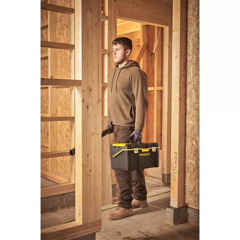 Maletín rígido Stanley STST83397-1 Plástico 22 kg Negro Amarillo