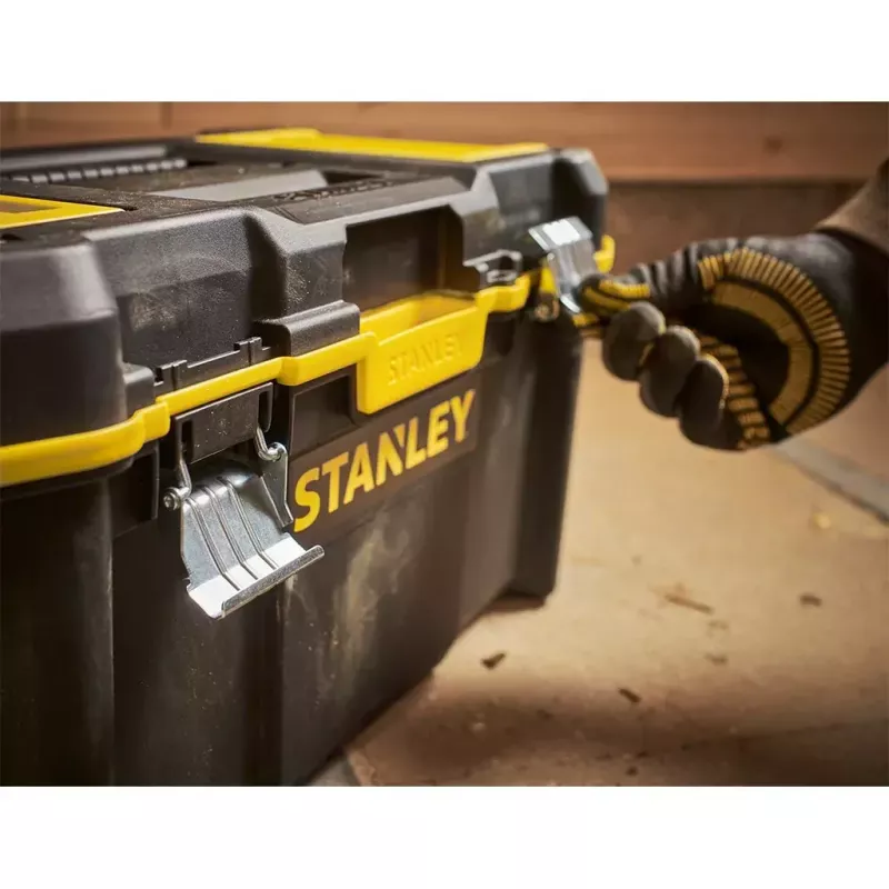 Maletín rígido Stanley STST83397-1 Plástico 22 kg Negro Amarillo