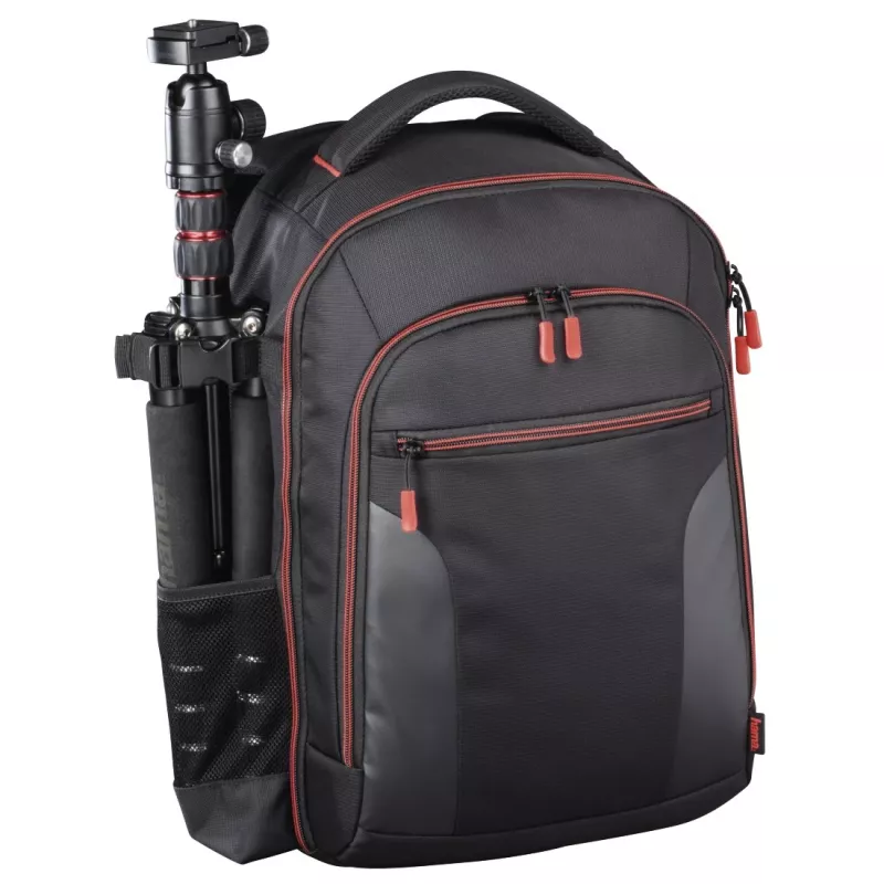 Mochila-bolsa Hama Miami Negra, Roja