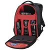 Mochila-bolsa Hama Miami Negra, Roja