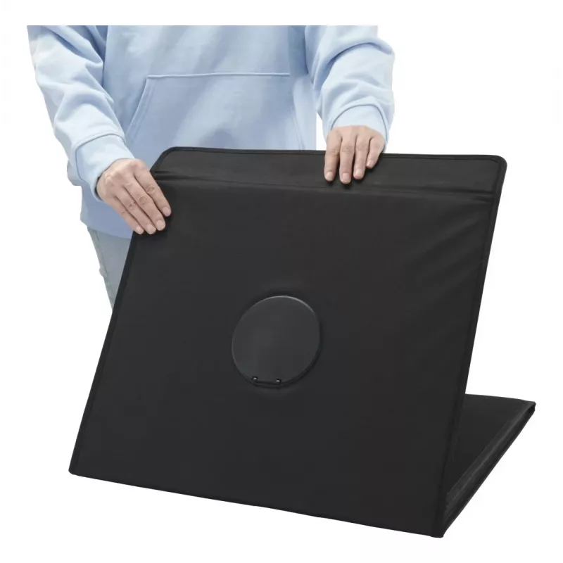 Mini estudio fotográfico HAMA caja plegable con anillo de luz LED 50×50 cm, Modelo 00004664