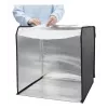 Mini estudio fotográfico HAMA caja plegable con anillo de luz LED 50×50 cm, Modelo 00004664