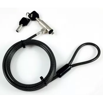 Cable de seguridad eSTUFF GLB220103 Negro 1,8 m