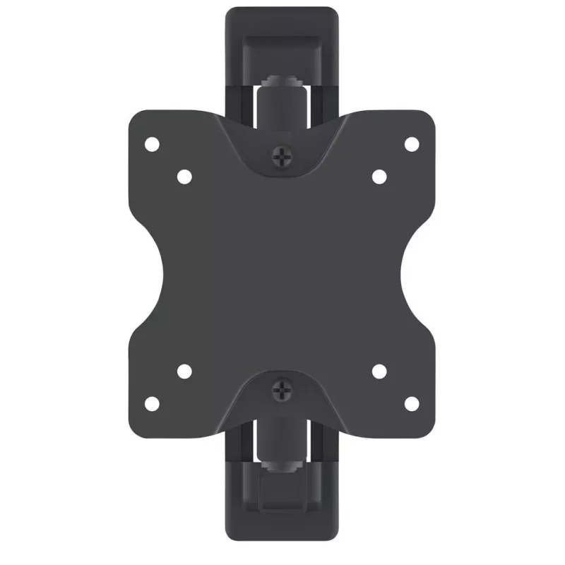 Manhattan Soporte de pared para TV y monitores (Full Motion), Para pantallas de 13 pulgadas a 27 pulgadas, Compatibilidad VESA: 75x75 mm y 100x100 mm – Comprueba las dimensiones de los cuatro orificios de montaje en la parte posterior de la pantalla para asegurar la compatibilidad, Máx. 20 kg, Negro, Soporte