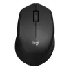 Ratón Logitech M330 SILENT PLUS — RF inalámbrico, para diestros, 1000 DPI, 3 botones, rueda de desplazamiento, negro, a pilas