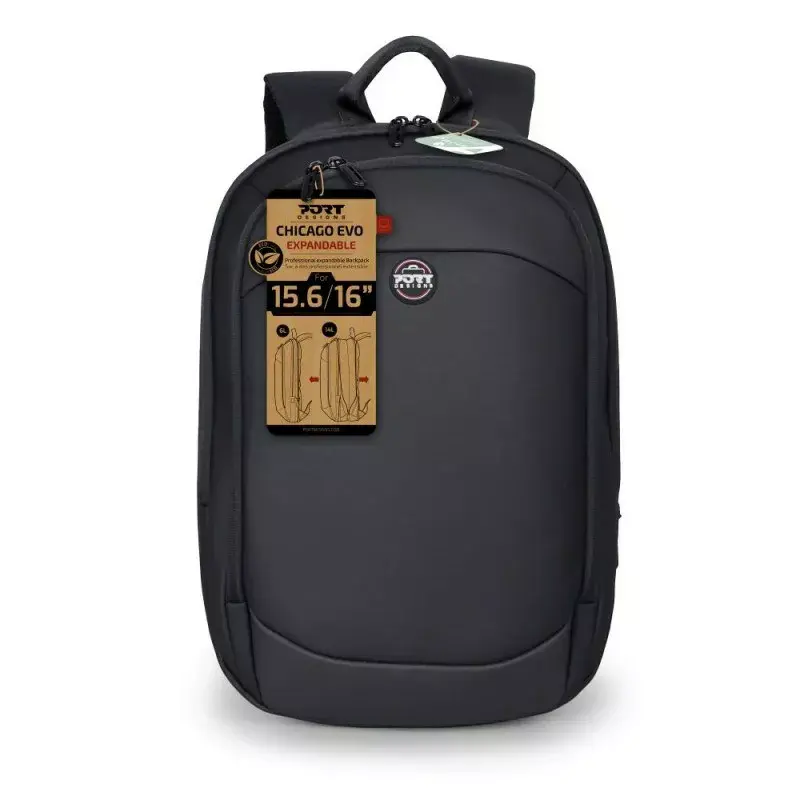 Mochila port designs Chicago EVO Expandable para portátiles de 15,6–16