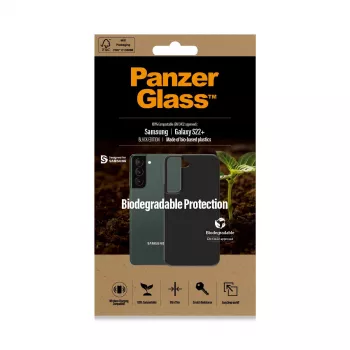 Funda PanzerGlass Samsung Galaxy S22 Plus Negro Biodegradable