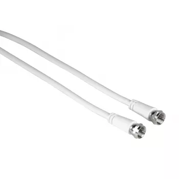 Cable coaxial Hama 00205040 10 m F Blanco