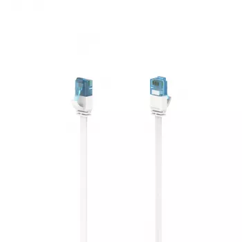 Cable de red Hama 00200685 Blanco 5 m Cat6a U/UTP (UTP)