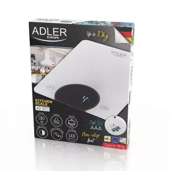 Báscula de cocina electrónica Adler AD 3173W