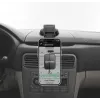 Soporte universal para salpicadero de coche Manhattan con soporte magnético para smartphone, uso horizontal o vertical, Negro, tres años de garantía