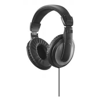Hama Shell II Auriculares con cable Diadema Música Negro, Gris oscuro