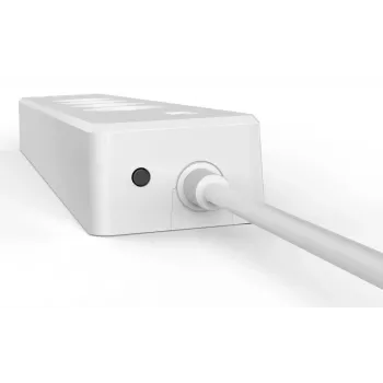 Hama 00176628 Alargador de corriente 1,7 m 4 tomas de CA para interior Blanco