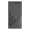 Caja de ordenador Gembird CCC-FC-K170, mATX, negra