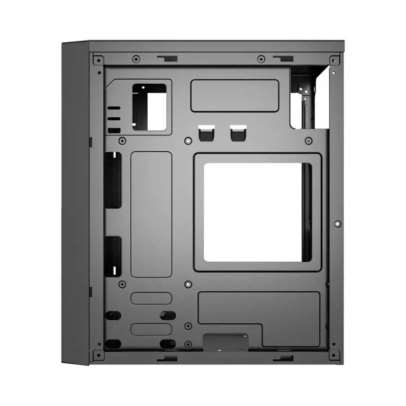 Caja de ordenador Gembird CCC-FC-K170, mATX, negra