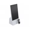 Ergonomic Solutions SpacePole Kiosk placa frontal de pago (DuraTilt) para Samsung kiosco de 24