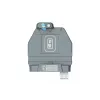 Gamber-Johnson 7160-1807-00 base de acoplamiento delgada para vehículo con USB doble para Zebra ET4X de 10 pulgadas, cables sin terminar