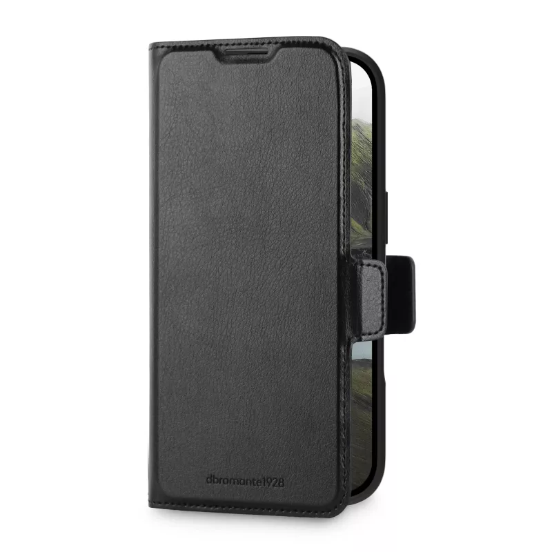 dbramante1928 Oslo Pro MagSafe funda con tapa para Apple iPhone 17, negro (OP63MSBL6807)