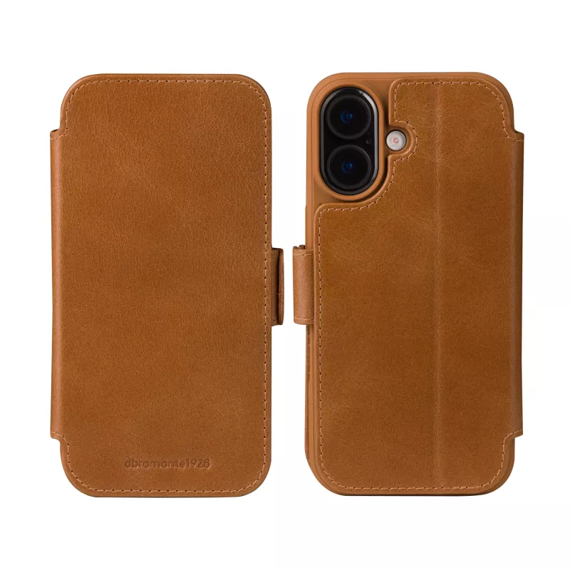 dbramante1928 Copenhagen funda para móvil tipo cartera Tan