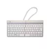 R-Go Tools Teclado ergonómico R-Go Split Break con software de pausas, teclado ergonómico dividido, AZERTY (FR), Bluetooth, blanco