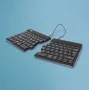 R-Go Tools Teclado ergonómico R-Go Split Break con software de pausas, teclado ergonómico dividido, AZERTY (FR), Bluetooth, negro
